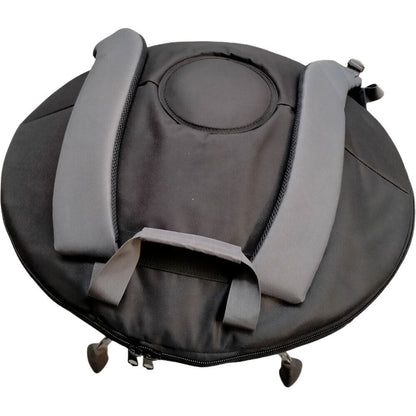 Opus Percussion 20" Metal 9-Note Handpan Drum with Carry Bag, Beaters & Stand, D-Minor Scale — view 4
