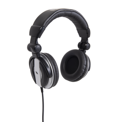 Eikon HFJ700 DJ Stereo Headphones with Dynamic Neodymium Magnet, 50mm Driver, 5-30000 Hz Frequency Range, 3.5mm & 6.3mm Jack