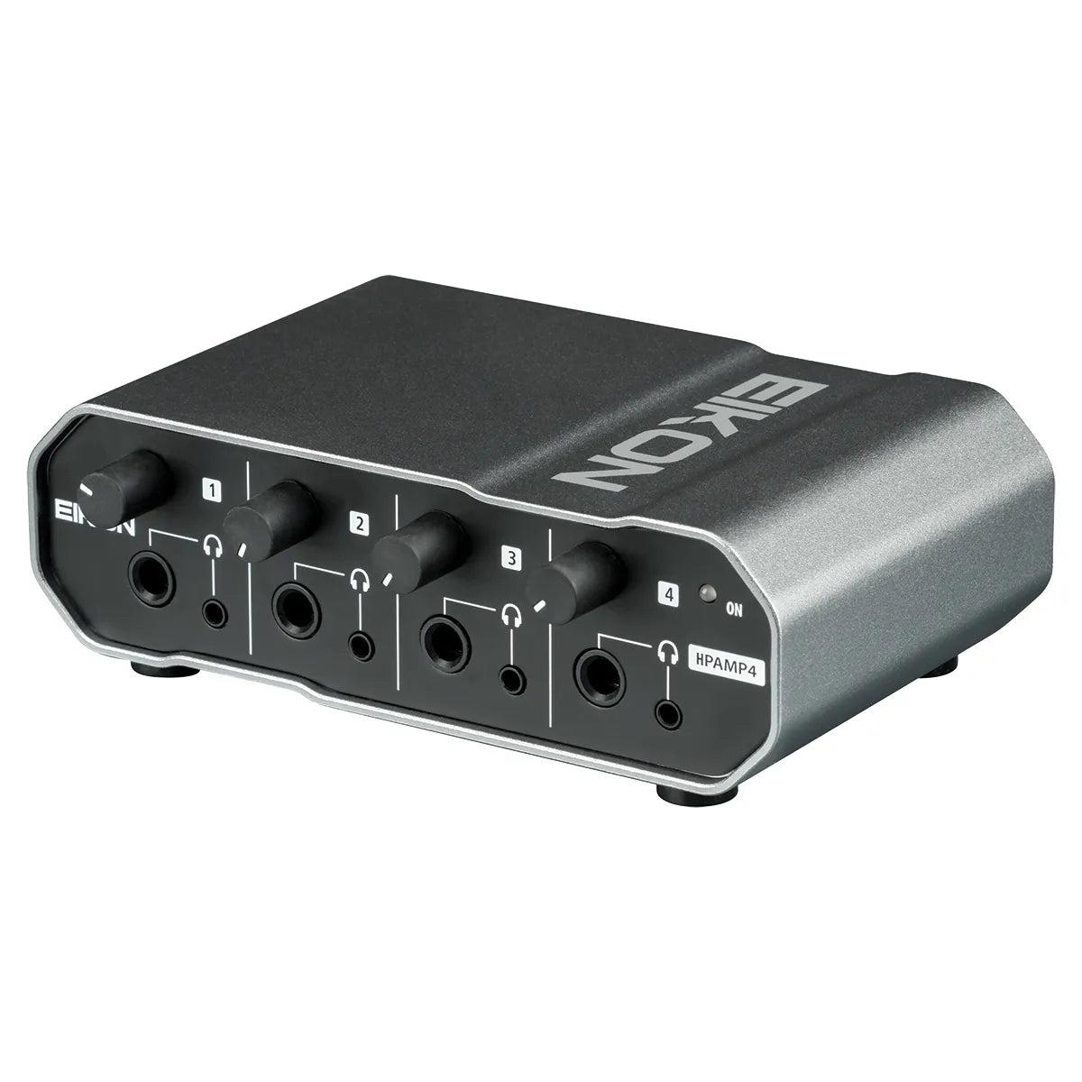 Eikon 4-Channel Headphone Amplifier EHPAMP4 with 4 Outputs, Stereo Input, and Individual Level Controls — view 3