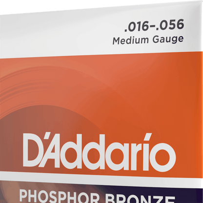 D'Addario Acoustic Guitar String Set 16-56 Phosphor Bronze for Dobro — view 4