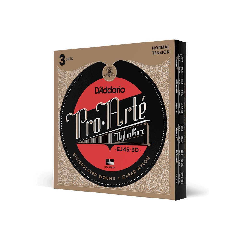 D'Addario Pro-Arte Classical Guitar String Set 28/43 Normal Tension Q/P03 — view 4