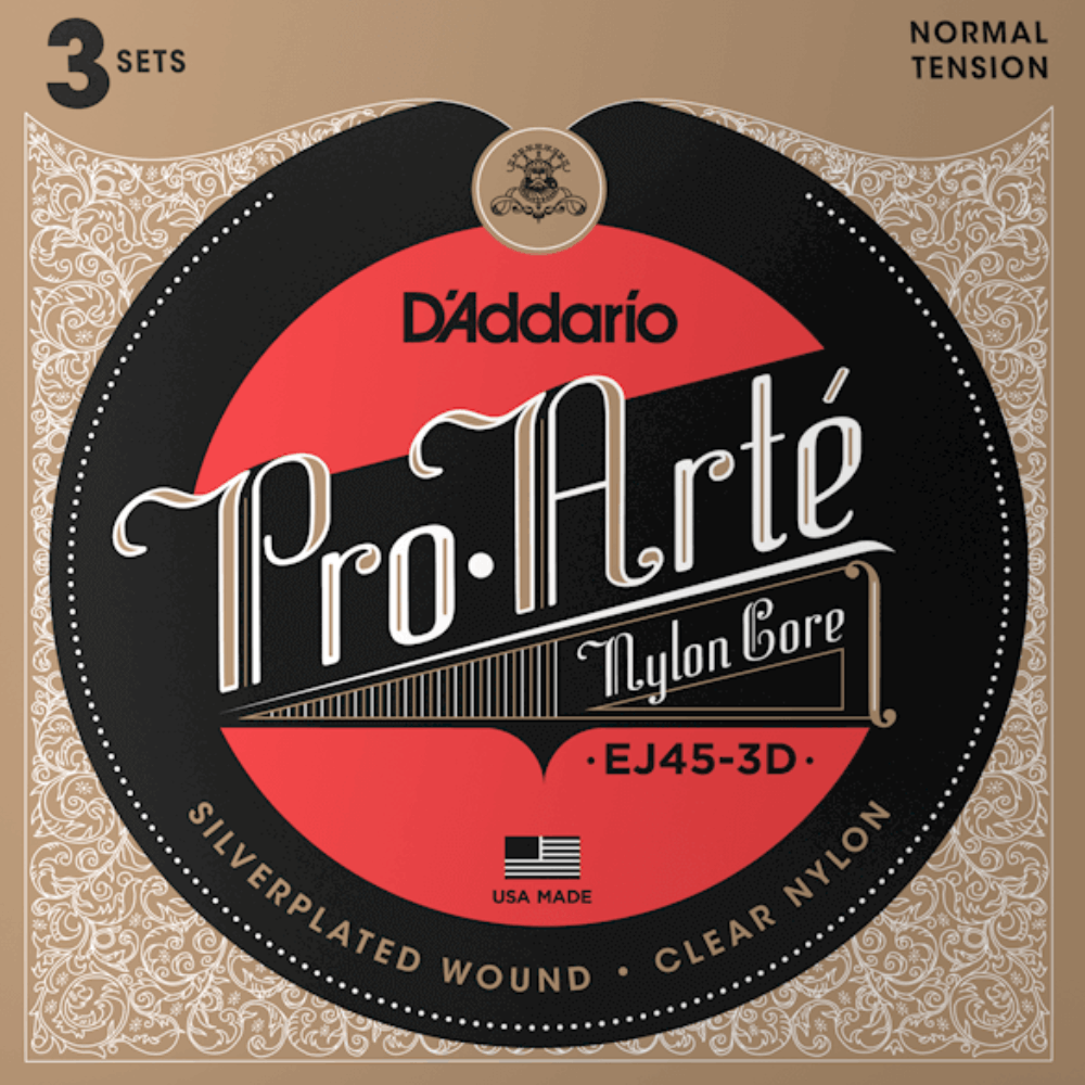 D'Addario Pro-Arte Classical Guitar String Set 28/43 Normal Tension Q/P03