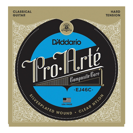 D'Addario Pro-Arte Classical Guitar String Set Composite Hard EJ46C — view 2