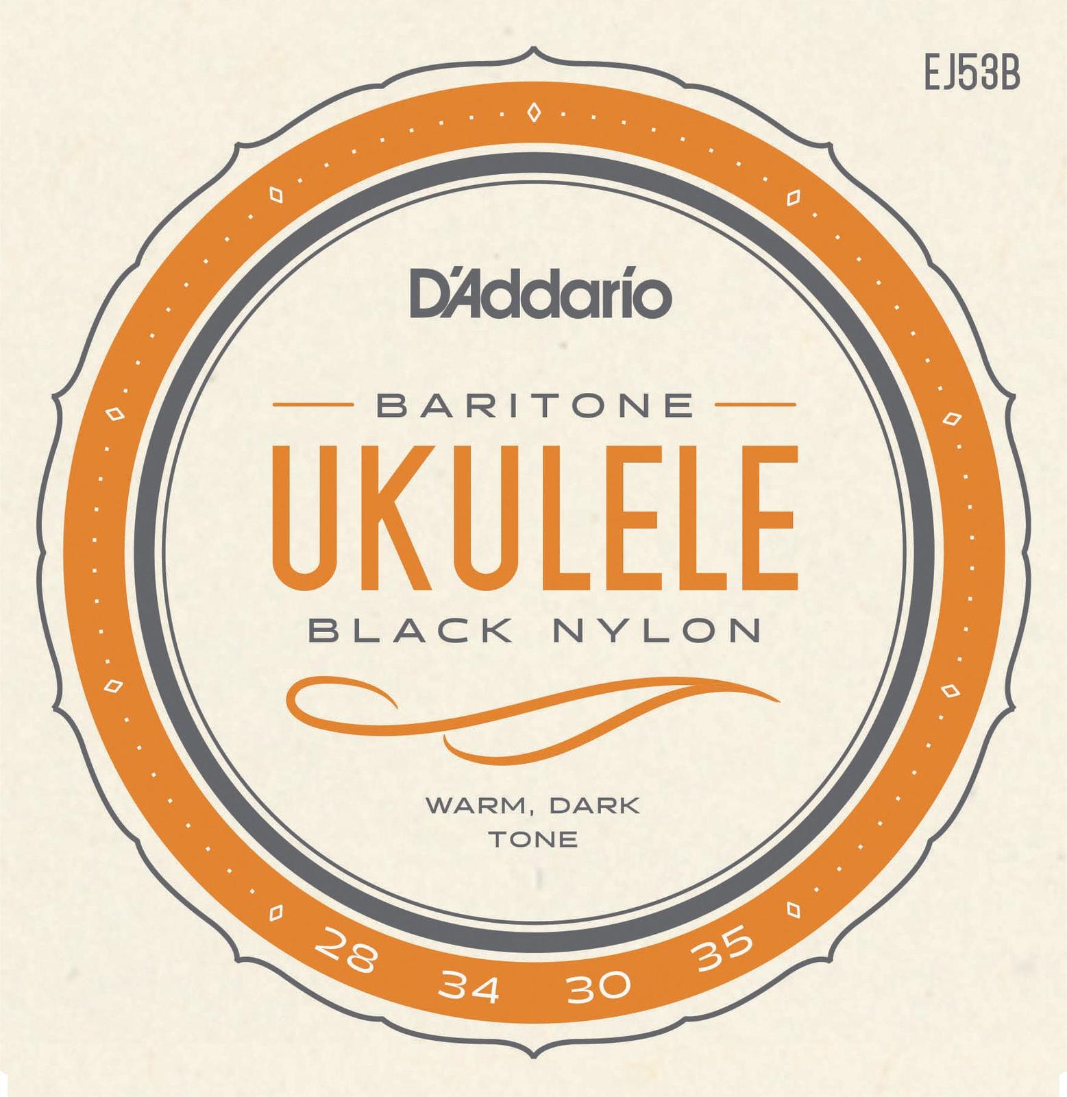 D'Addario EJ53B Pro-Arte Rectified Ukulele Strings, Baritone