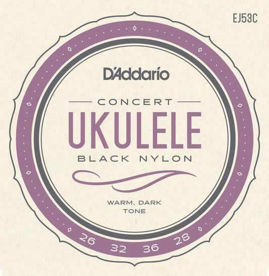 D'Addario EJ53C Pro-Arte Rectified Ukulele Strings, Hawaiian-Concert