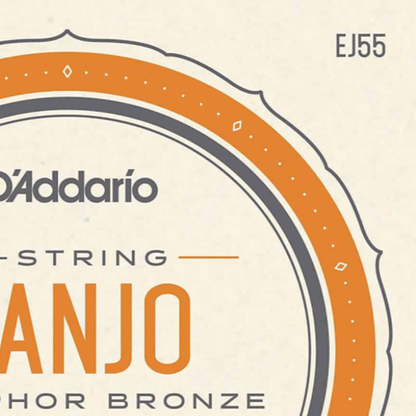 D'Addario Phosphor Bronze Banjo Strings - Medium Gauge — view 3