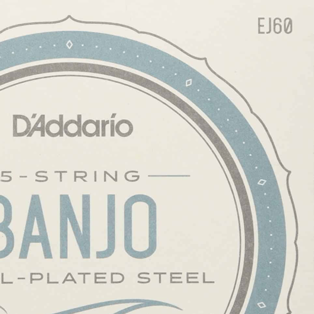 D'Addario EJ60+ Banjo Nickel Lite Plus Strings with Loopend Construction — view 6