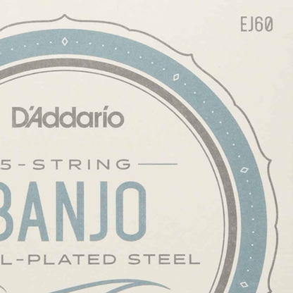 D'Addario EJ60+ Banjo Nickel Lite Plus Strings with Loopend Construction — view 6