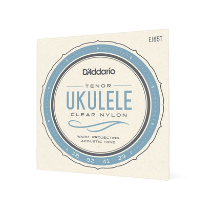 D'Addario EJ65T Tenor Ukulele String Set - Pro-Arté Clear Nylon, 4 Strings, Standard GCEA Tuning — view 4