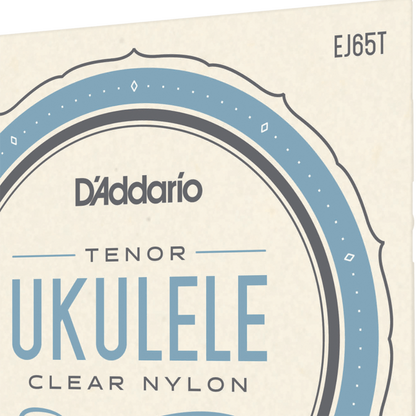 D'Addario EJ65T Tenor Ukulele String Set - Pro-Arté Clear Nylon, 4 Strings, Standard GCEA Tuning — view 3