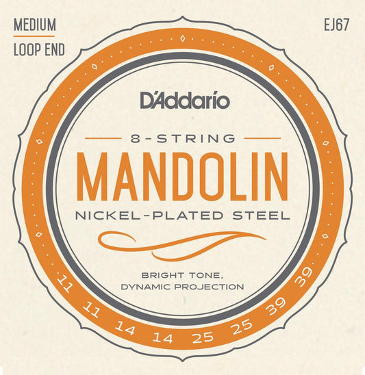 D'Addario EJ67 Nickel Mandolin Strings