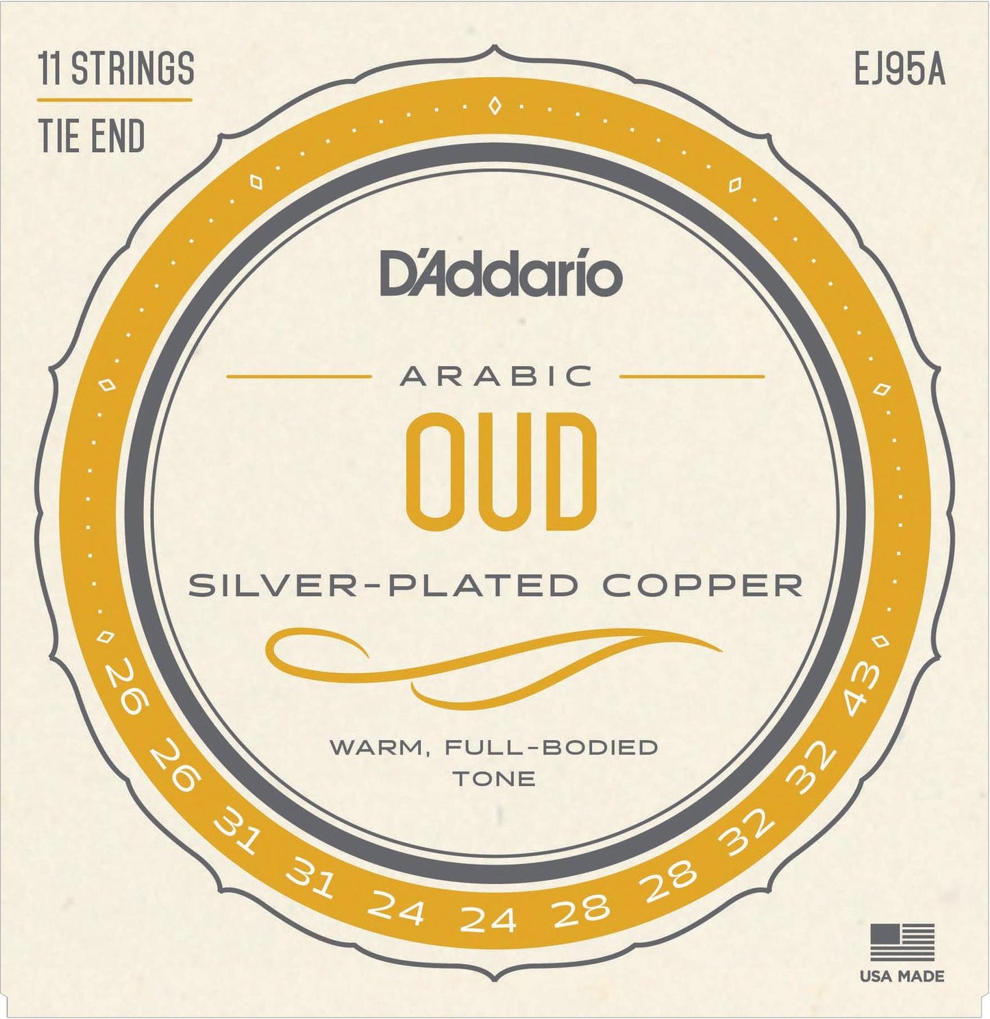 D'Addario EJ95A  Arabic Oud Strings