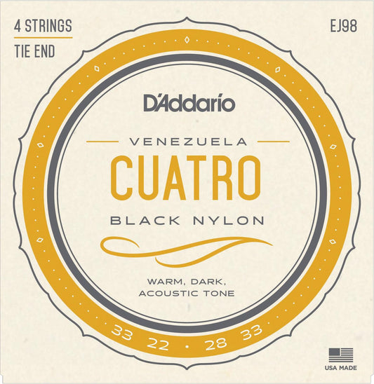 D'Addario EJ98 Cuatro-Venezuela Strings