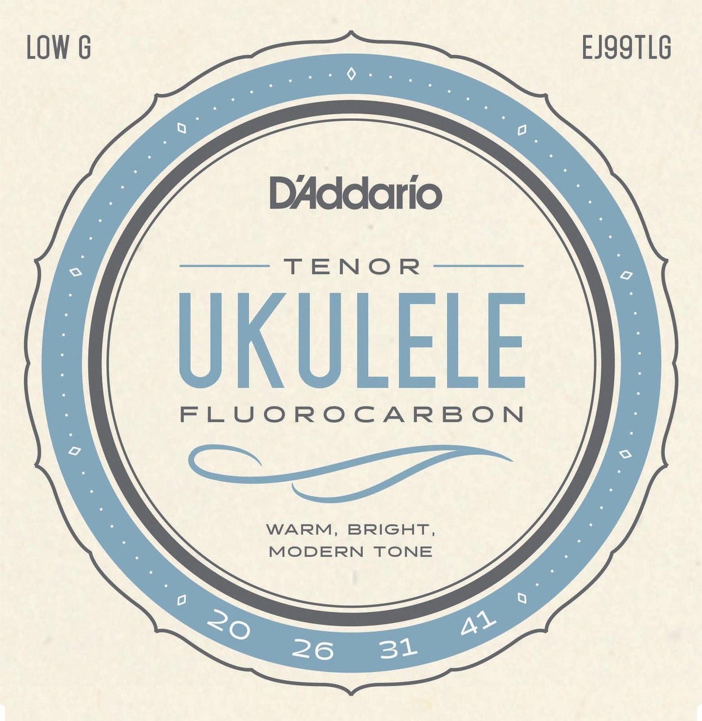 D'Addario EJ99TLG Pro-Arte Carbon Ukulele Strings, Tenor Low G