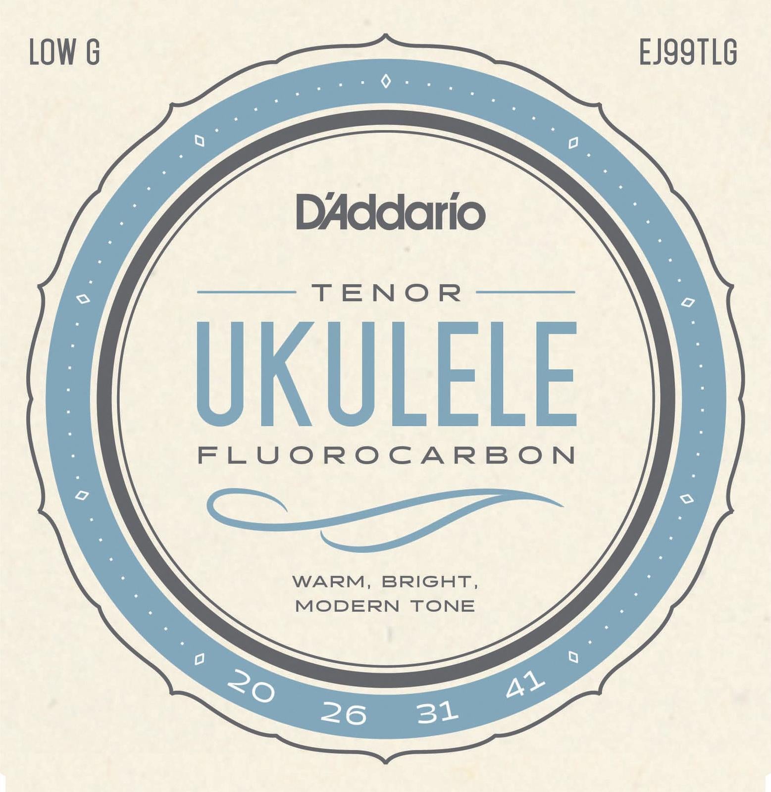 D'Addario EJ99TLG Pro-Arte Carbon Ukulele Strings, Tenor Low G