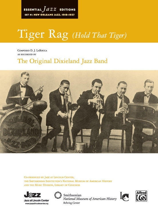 Tiger Rag (Hold that Tiger) Jazz Ensemble Sheet Music Grade 3.5 Score