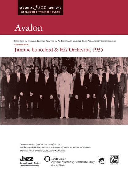 Avalon JE Grade 3.5 Jazz Ensemble Sheet Music