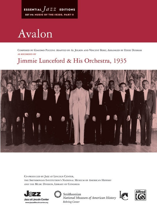 Avalon JE Grade 3.5 Jazz Ensemble Sheet Music