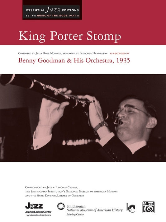 King Porter Stomp Jazz Ensemble Sheet Music Grade 3.5 Score