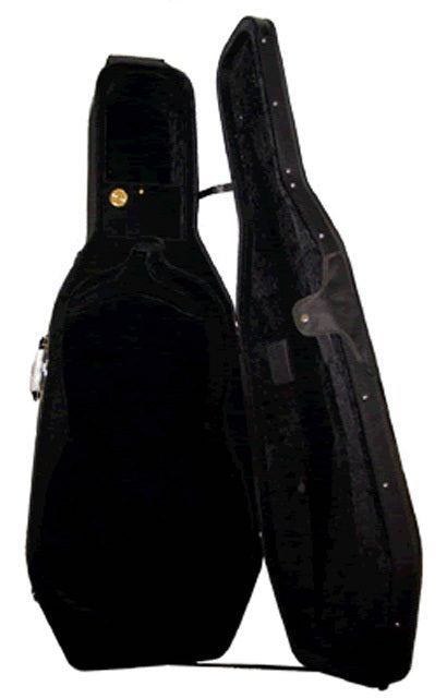 Ernst Keller 4/4 Size Hard-Foam Cello Case in Black