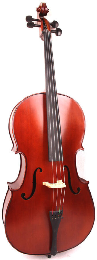Ernst Keller CB300 Series 4/4 Size Cello Outfit in Matte Finish