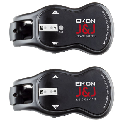 Eikon EKJJA UHF Guitar Wireless System 512-541.7 MHz with Transmitter, Receiver, USB-C Charging Cable — view 4