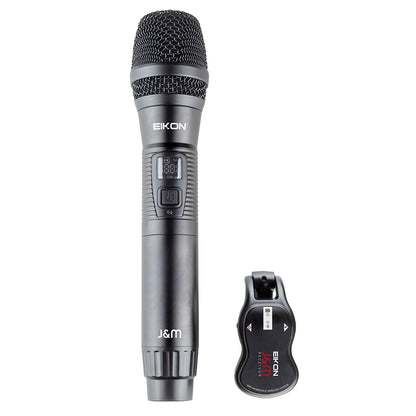 Eikon EKJMA UHF Handheld Wireless Microphone System 512-541.7 MHz with 50 Channels and USB Charging — view 4