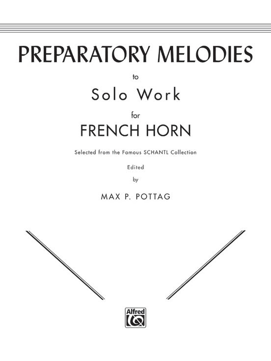 Preparatory Melodies To Solo Works French Horn
