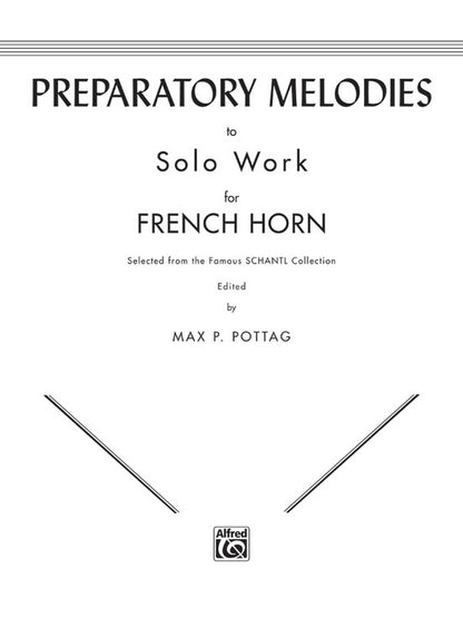 Preparatory Melodies To Solo Works French Horn