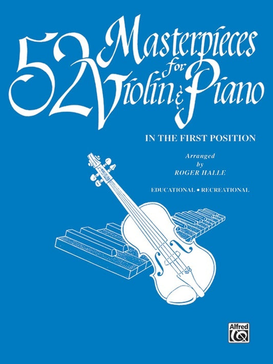 Masterpieces 52 For Violin
