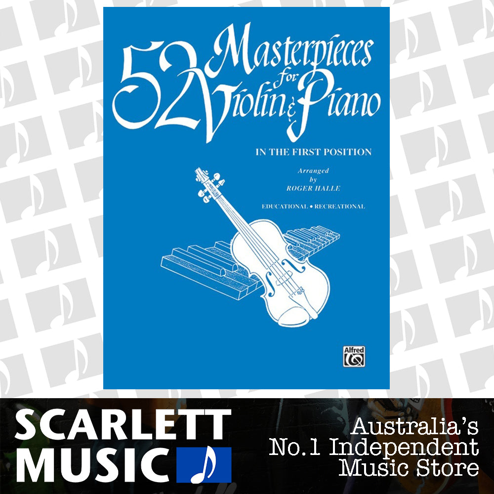 Masterpieces 52 For Violin — view 2
