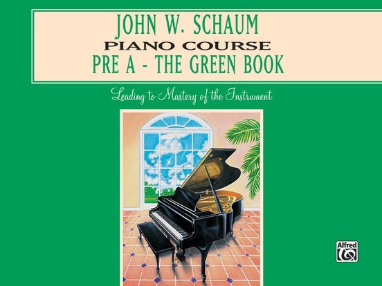Piano Course Book A Pre Green Primer