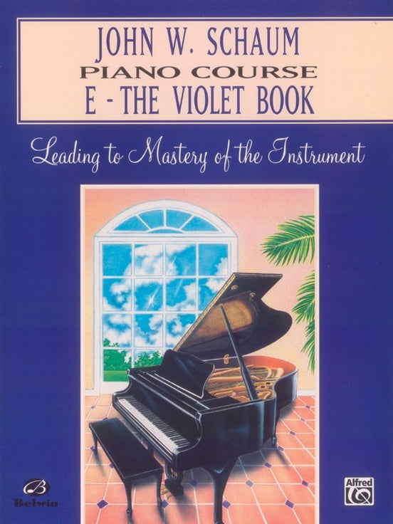 Piano Course Book E Violet Revised Gr 3
