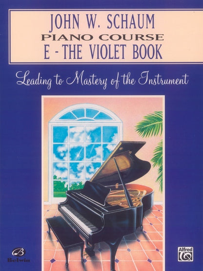 Piano Course Book E Violet Revised Gr 3