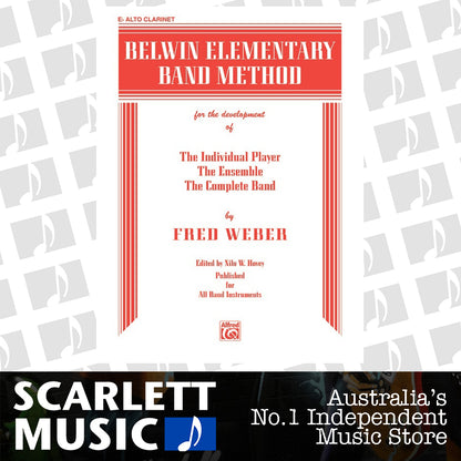 Belwin Elementary Band Method for E Flat Alto Clarinet — view 2
