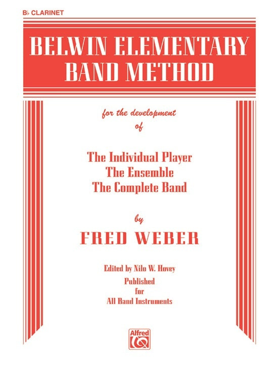 Belwin Elementary Band Method B Flat Clarinet Sheet Music
