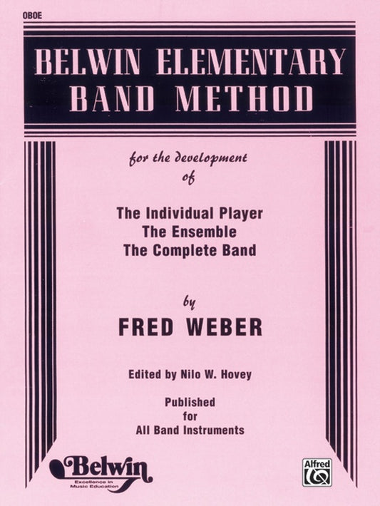 Belwin Elementary Band Method for Oboe