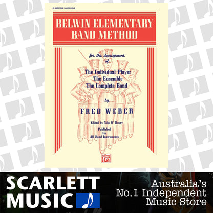 Belwin Elementary Band Method for E Flat Baritone Saxophone — view 2