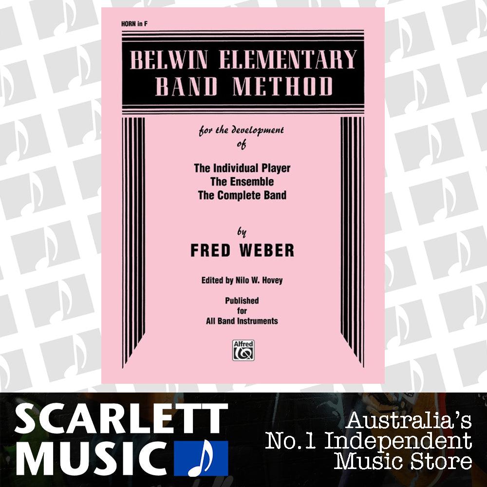 Belwin Elementary Band Method for French Horn in F — view 2