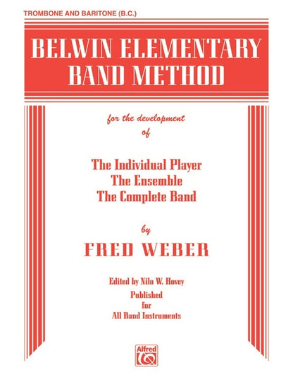 Belwin Elementary Band Method for Trombone