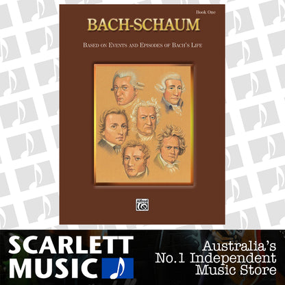 Bach Schaum Book 1 Piano Sheet Music — view 2