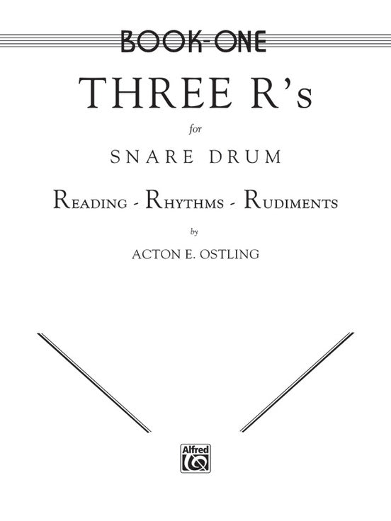 3 R's of Drumming Book 1