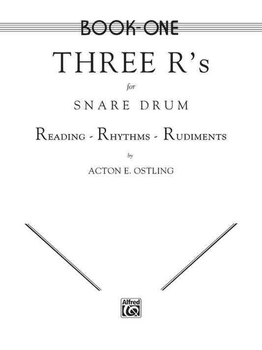 3 R's of Drumming Book 1
