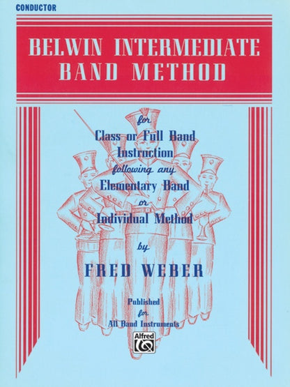 Belwin Intermediate Band Method Conductor Score