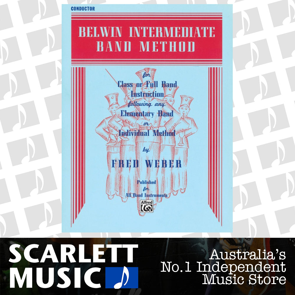 Belwin Intermediate Band Method Conductor Score — view 2