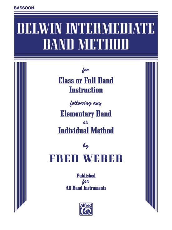 Belwin Intermediate Band Method for Bassoon