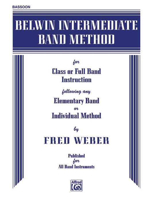 Belwin Intermediate Band Method for Bassoon
