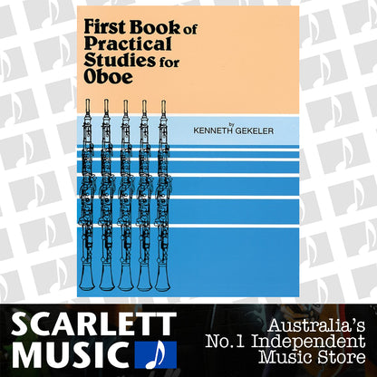 First Book of Practical Studies for Oboe - Book 1 — view 2