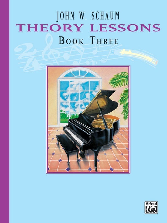 Theory Lessons Book 3 - Piano Sheet Music