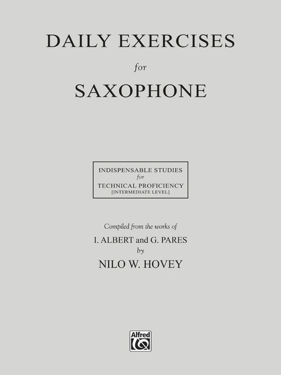 Daily Exercises Sax